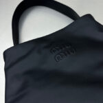 Miumiu Leather Shoulder Bag 5BC117 Black